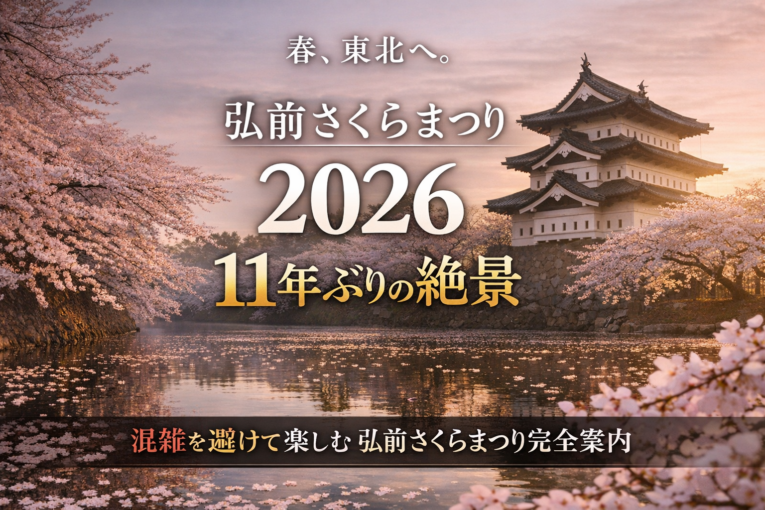 弘前さくらまつり 2026