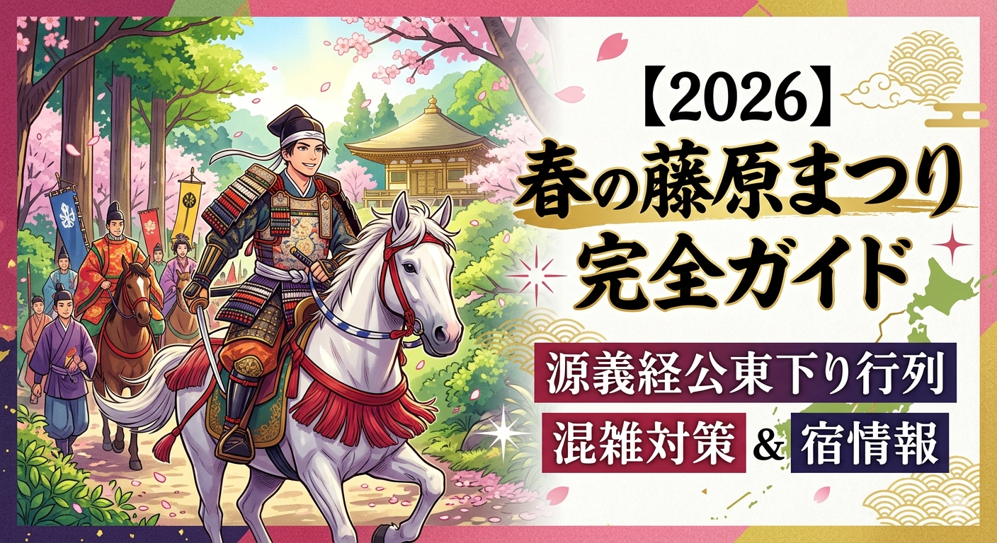 【2026】春の藤原まつり 完全ガイド」