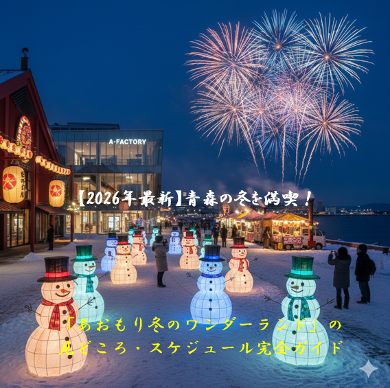 2026年最新】青森の冬を遊び尽くす！「あおもり冬のワンダーランド」の見どころ・スケジュール完全ガイド