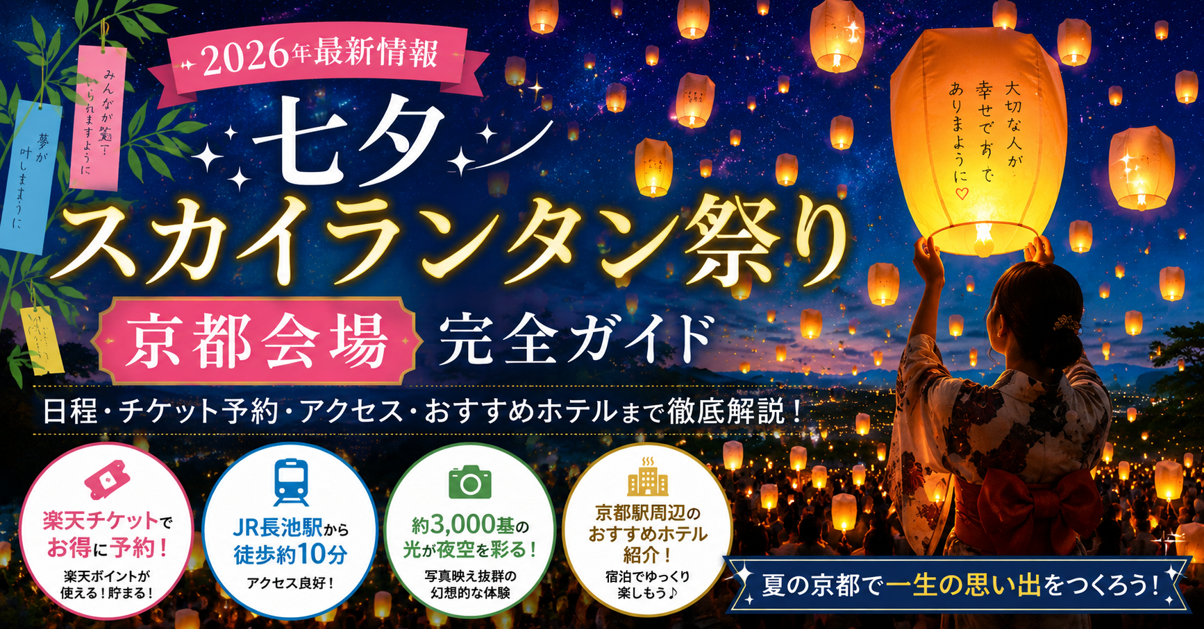 七夕スカイランタン祭り京都会場完全ガイド