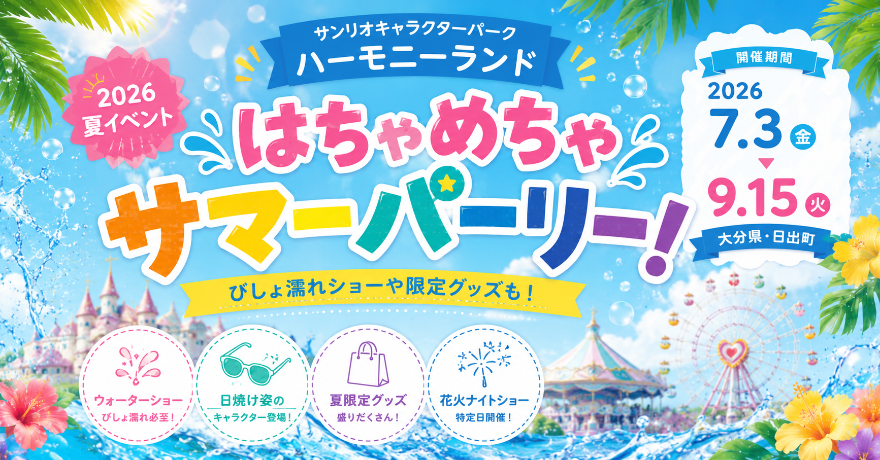 南の島の！？はちゃめちゃスプラッシュパーリー！