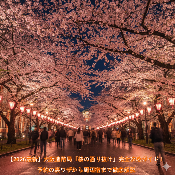 大阪造幣局「桜の通り抜け」