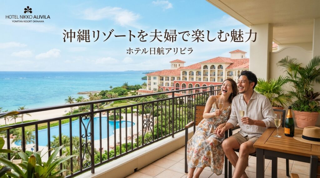 【ホテル日航アリビラ】沖縄リゾートを夫婦で楽しむ魅力